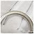 Louis Vuitton Keychain LV Circle Cut Calf Black Silvery - view 9
