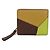 Cartera compacta con cremallera Loewe Puzzle Castaño Verde