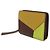 Cartera compacta con cremallera Loewe Puzzle Castaño Verde - vista 2