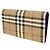 Burberry Vintage Check Continental Wallet Black Beige - view 2