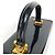 Versace Vintage Sunburst Logo Vanity Bag Schwarz - Ansicht 3