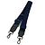 Borsa Shopping Dolce & Gabbana in pelle e tela Nero Blu - vista 16