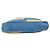 Jimmy Choo gestreifter Strandbeutel mit Logo Pink Blau Beige - Ansicht 5