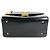 Versace Vintage Vanity Bag mit Sunburst-Logo Schwarz - Ansicht 3