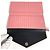Miu Miu Madras Logo Bicolor Flap Long Wallet Schwarz Pink - Ansicht 10