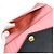 Miu Miu Madras Logo Bicolor Flap Long Wallet Schwarz Pink - Ansicht 12