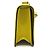 Borsa a tracolla con patta Valentino Yellow Logo Giallo - vista 3