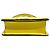 Borsa a tracolla con patta Valentino Yellow Logo Giallo - vista 5