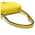 Borsa a tracolla con patta Valentino Yellow Logo Giallo - vista 9