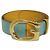 Cintura Standard Gucci Celeste e Giallo Blu chiaro