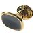 Autre Marque Abotoaduras Patek Philippe Golden Ellipse Azul Dourado - vista 9
