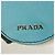 Monedero Prada Saffiano con cadena y pingüino Azul - vista 17
