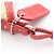 Bolsa de Ombro Coach Bege e Vermelha Vermelho - vista 5