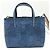 Tory Burch Logo Blake 2-Way Tote Bag Blau - Ansicht 2