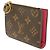 Portafoglio bi-fold Louis Vuitton Lisa Marrone Fuschia Monogramma - vista 2