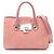 Borsa in pelle scamosciata Jimmy Choo Rosa