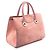Borsa in pelle scamosciata Jimmy Choo Rosa - vista 2