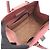 Borsa in pelle scamosciata Jimmy Choo Rosa - vista 3