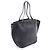 Borsa Tote Tod's Wave in pelle nera Nero - vista 2
