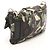 Borsa a spalla Fendi Mamma Baguette Marrone Multicolore Cachi - vista 2