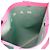 Marni Logo Tote Bag Rosa Grün aus Polyester Pink - Ansicht 3