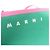 Marni Logo Tote Bag Rosa Grün aus Polyester Pink - Ansicht 4