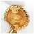 Orecchini a clip vintage Chanel COCO Mark D'oro - vista 10