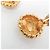 Orecchini a clip vintage Chanel COCO Mark D'oro - vista 8