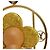Portachiavi Louis Vuitton Monogram Yellow Giallo Monogramma - vista 12