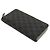 Portafoglio lungo Gucci GG Supreme Marrone Nero - vista 4