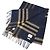 Burberry Kaschmir-Stola Beige Marineblau - Ansicht 2