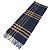 Burberry Kaschmir-Stola Beige Marineblau - Ansicht 3