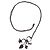 Autre Marque Collana Christian Dior con ciondoli Argento