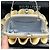 Judith Leiber Clutch a Conchiglia con Cristalli Argento D'oro Silver hardware Gold hardware - vista 3