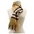 Stola in cashmere beige Burberry - vista 4