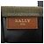 Bolso Tote Bally de lona caqui - vista 6