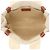 Borsa Chloé Small Tote Woody Marrone Beige - vista 8