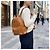 MCM Stark Mini Visetos Rucksack Braun - Ansicht 17