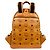 MCM Stark Mini Visetos Rucksack Braun - Ansicht 3