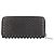 Cartera larga Christian Louboutin Spike Stud Panettone Negro Roja - vista 2