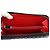 Cartera larga Christian Louboutin Spike Stud Panettone Negro Roja - vista 7