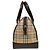 Borsa a tracolla Burberry Mini Boston Nova Check Shadow Horse Marrone Beige - vista 4