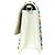 Borsa a tracolla Jimmy Choo Star Studded Bianco - vista 5