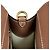 Borsa a tracolla Burberry Logo Pocket Marrone Bianco - vista 9