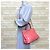 Borsa a tracolla Miu Miu in pelle rosa - vista 2