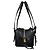 Sac Bowling Versace Tag en Nappa Noir - vue 4