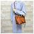 Chloé Chloe Sense Small East-West Tote Shoulder Bag Marrone - vista 2