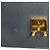 Borsa Trunk Marni a Spalla in Vitello Marrone Verde Blu navy - vista 16