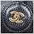 Borsa Vanity Chanel in pelle di vitello martellata nera Nero - vista 7