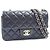 Borsa a tracolla Chanel Matelassé in pelle di agnello nera Nero - vista 2